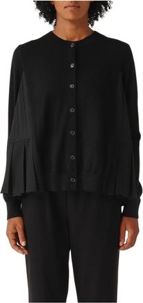 Meimeij Mujer, Jerseys, Negro, Talla: L