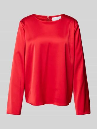Jake*s Oversized Bluse aus Satin in Rot, Gr&ouml;&szlig;e 32
