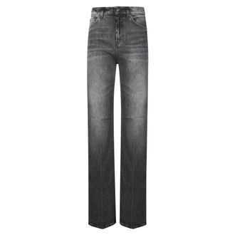 Dondup Pantalone Amber - female - Dondup - Straight Fit Jeans - Black - W30 - Jeans