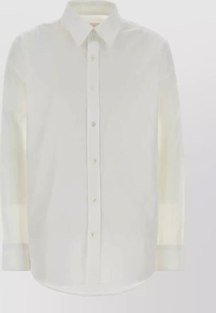 A.P.C. poplin shirt long sleeves straight cut