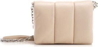 Stand Studio Ery Crossbodytas - Dames - Schoudertassen - Beige - ONE Size - Leer - Tassen