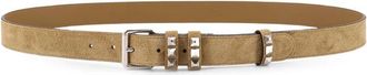 Valentino Garavani Buckle Belt H.31 - Heren - Riemen - Beige - 95 CM - Accessoires