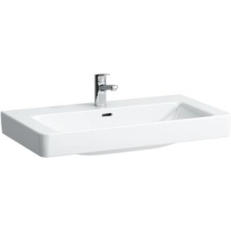 Laufen Pro s lavabo, 3 trous pour robinet, avec trop-plein, - Laufen