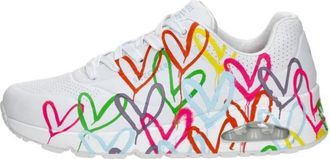Skechers JGoldcrown: Uno - Highlight Love - Dames - Sneakers - Veelkleurig - 40 EU - Polyester - Schoenen