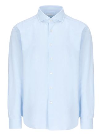 Xacus Camicia con colletto alla francese - Blu