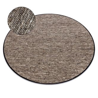 RugsX RugsX Nepal Rug in Grey | Size: 120 cm diameter