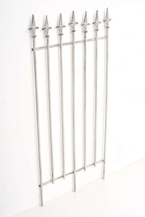 Clp Reja De Metal Elisa Para Trepadoras Blanco Antiguo
