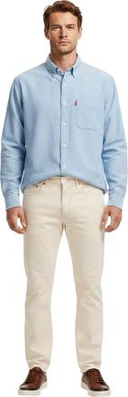 Levi's Heren 502 Sky Denim 5-pocket tapered jeans (Lege paginas)
