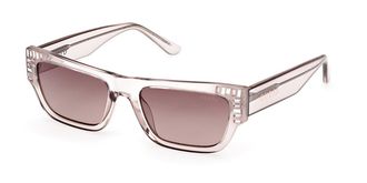 Guess GU7902 59F Womens Sunglasses Brown Size 53