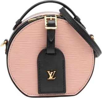 Louis Vuitton Pre-owned Boite Chapeau - Dames - Vintage Schoudertas - Roze - ONE Size - Leer - Vintage