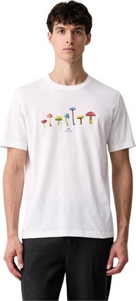 Paul Smith Camiseta estampada - Tops - Hombre - Blanco - XL