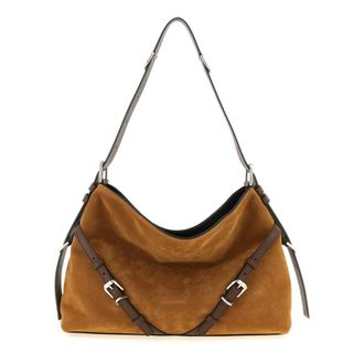 Givenchy Voyou Medium Shoulder Bag - female - Givenchy - Shoulder Bags - Brown - ONE SIZE - Bags