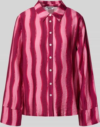 Colourful rebel Regular Fit Hemdbluse mit Kimono&auml;rmeln Modell Tia in Pink, Gr&ouml;&szlig;e S