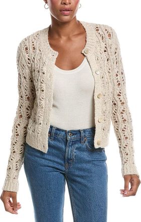 Autumn Cashmere Boxy Stitchery Cardigan