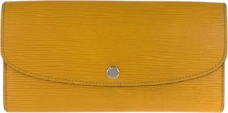 Louis Vuitton Yellow Epi Leather Coin Purse/Coin Case (Pre-Owned)