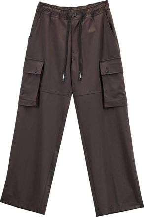 Just Cavalli Straight Trousers, male, Brown, L, Cormorano Cargo Trousers