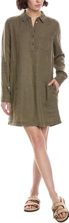 Michael Stars Eleanor Utility Linen Shirtdress
