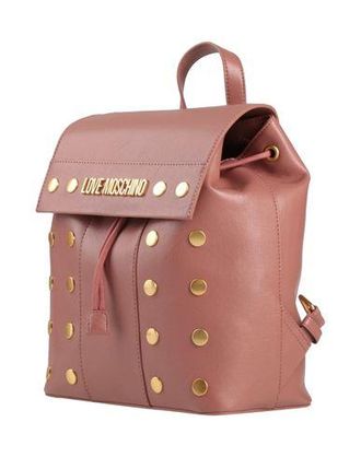 Pink moschino backpack clearance