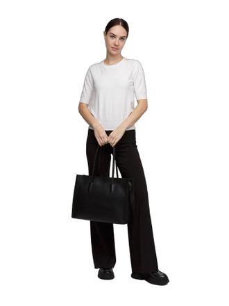 Coccinelle Womens Handbag Black Cowhide