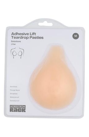 Nordstrom Rack Adhesive Lift-Up Teardrop Pasties in Light at Nordstrom, Size Medium