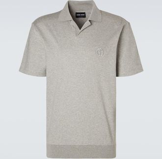 Giorgio Armani Cotton jersey polo shirt