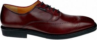Mephisto Elegante Veterschoen met Soft Air Technologie - Heren - Nette schoenen - Rood - 46 EU - Leer - Schoenen