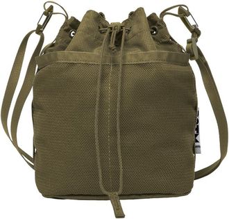 Baboon to the Moon Drawstring Crossbody Pouch in Olive at Nordstrom