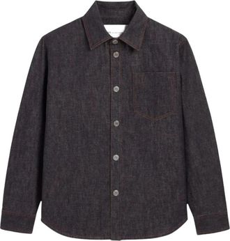 Ami Ami de Coeur Denim Shirt - Heren - Spijkeroverhemden - Blauw - M - Denim - Overhemden