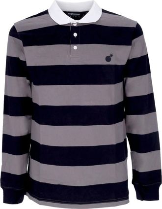 The Hundreds Pacific Long Sleeve Polo L/s Rugby - Heren - Polos - Veelkleurig - S - Katoen - Tops