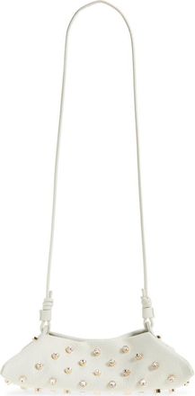 Altuzarra Mini Origami East/West Crossbody Bag in 380102 Ivory/Crystal at Nordstrom