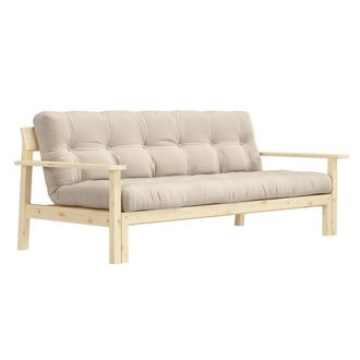 Karup Design Unwind Schlafsofa, Kiefer natur / beige (747)