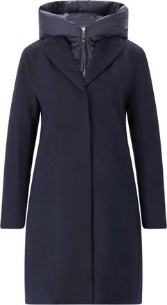 Duno Cappotto Talia - - Coats - Donna - Blu - XS