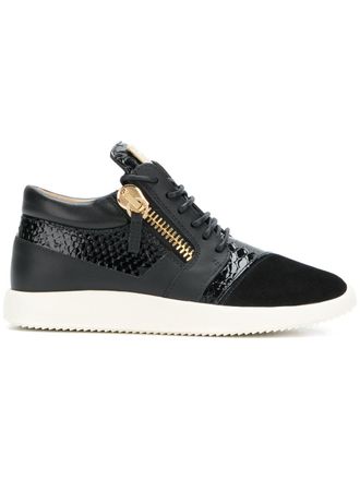 Giuseppe Zanotti Runner panelled sneakers - Nero
