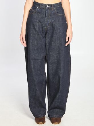 Jacquemus De-Nimes Ovalo Denim Pants