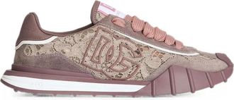 Dolce & Gabbana Schoenen, Dames, Veelkleurig, 36 1/2 EU, Leer, DG Athletic Sneakers
