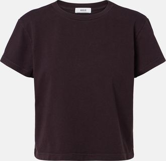 A Gold E Adine cotton jersey T-shirt