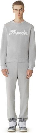 Lanvin Ribbon Sweatshirt in Heather Grey at Nordstrom, Size Xx-Large Eu