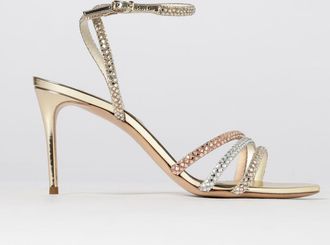 Casadei Sandalo Julia Casadei in vernice laminata con strass