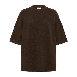 Kaffe KAniel Pullover - - Knitwear - Donna - Marrone - S