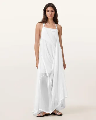 AllSaints Parachute Silk Dress