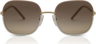 Prada PR 67XS 09G3D0 Womens Sunglasses Brown Size 58