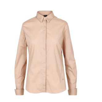 Fay Dames, Blouses & Shirts, Beige, Maat: XL Katoen
