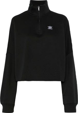 adidas Essentials sweatshirt - women - Cotton/Recycled Polyester - L - Black