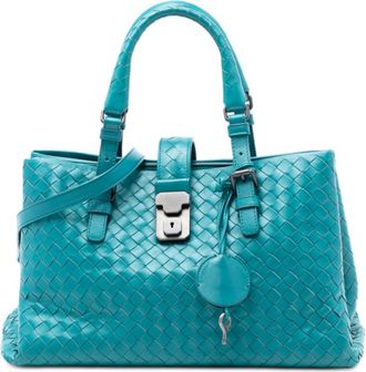 Bottega Veneta Pre-owned Bottega Veneta Small Nappa Intrecciato Roma Satchel Ladies 81HS00P21MZSNBEA