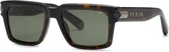 Philipp Plein Zonnebrillen - Heren - Zonnebrillen - Bruin - 54 MM - Accessoires