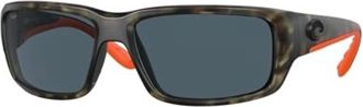 Costa Fantail Wetlands Sunglasses In (Blaze Orange) Gray