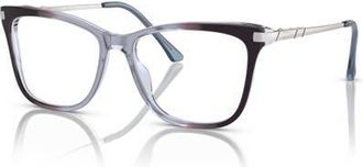 Sferoflex 55mm Butterfly optical glasses in Blue at Nordstrom