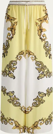 Alice & Olivia Golden Coast Ojai Wide-Leg Pants