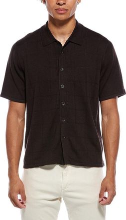 Rag & Bone Rag & Bone Dalton Wool-Blend Pane Shirt