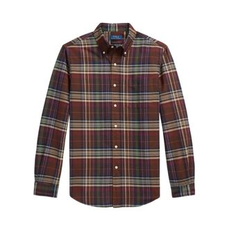 Polo Ralph Lauren Hombre, Camisas, Marr&oacute;n, Talla: 2XL